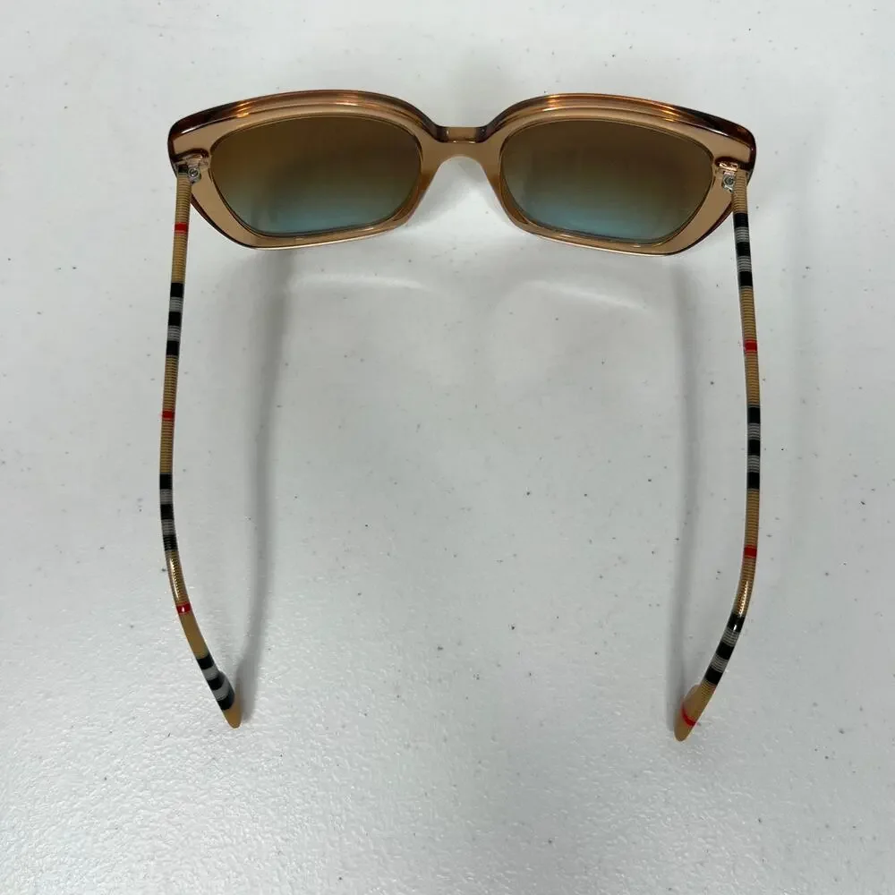 Burberry Tan Square Sunglasses